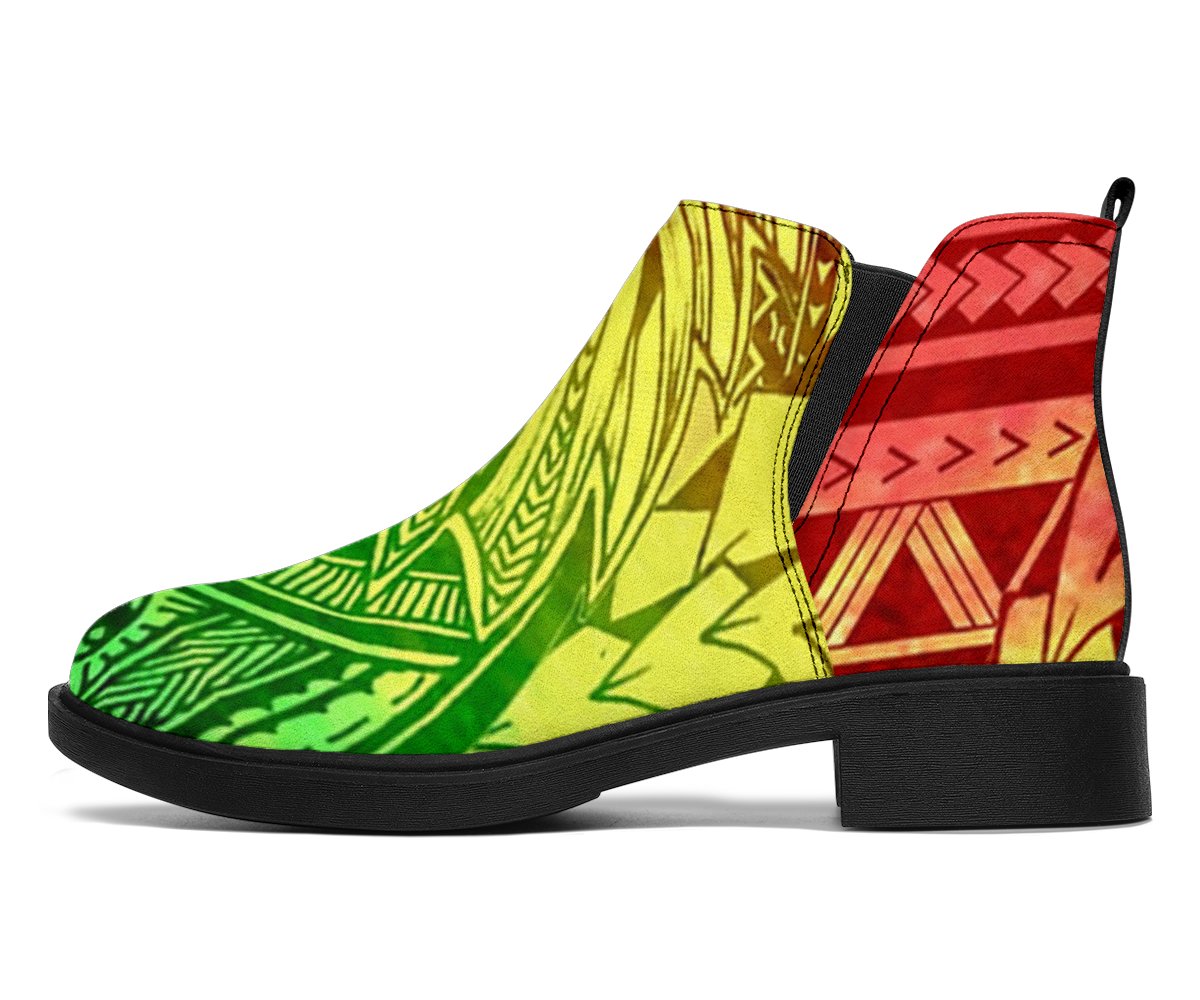 Polynesian Fashion Boots 29 Women Black - Polynesian Pride