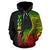 Palau Polynesian Custom Hoodie Coconut Reggae - Polynesian Pride