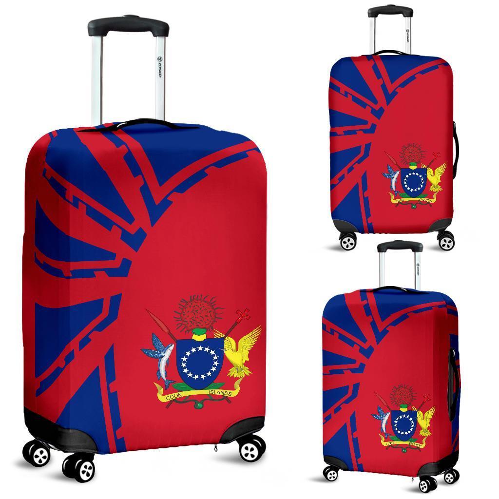 Cook Islands Luggage Cover Premium Style Art - Polynesian Pride