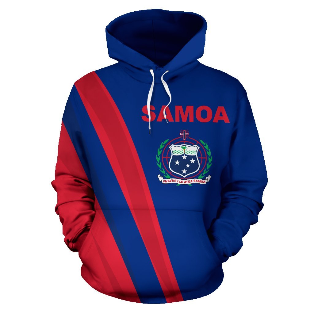 Samoa Hoodie Samoa Coat of Arms - Polynesian Pride