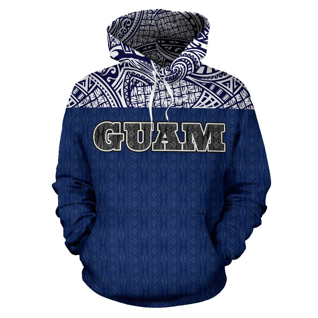 Guam All Over Hoodie Polynesian Hoodie Version - Polynesian Pride