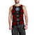 Northern Mariana Islands Men Tank Top - Polynesian Tattoo Red Red - Polynesian Pride