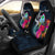 Guam Polynesian Custom Personalised Car Seat Covers - Tropical Flower Universal Fit Blue - Polynesian Pride