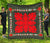 Hawaii Pattern Royal Premium Quilt - Nice Style Red - Polynesian Pride
