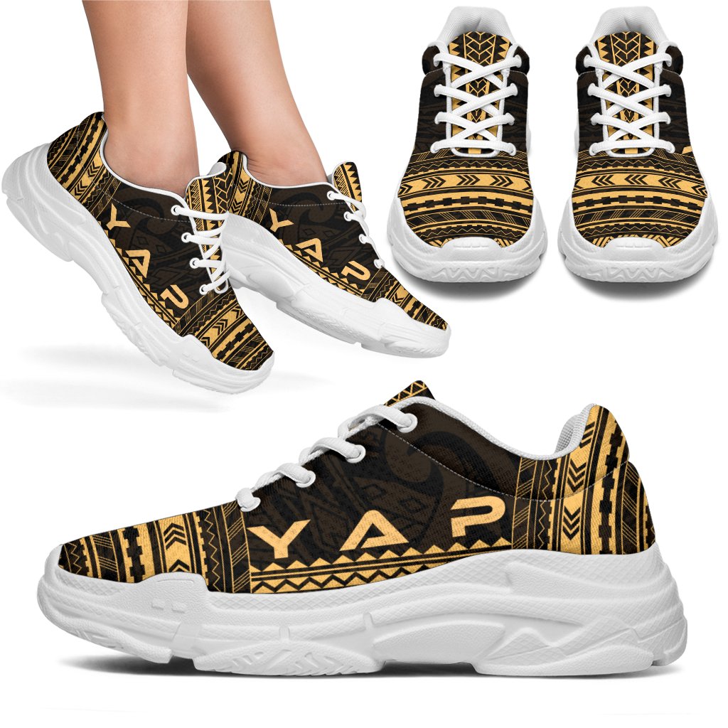 Yap Chunky Sneakers - Polynesian Chief Gold Version - Polynesian Pride