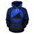 Tokelau All Over Hoodie Lift up Blue - Polynesian Pride