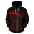 Hawaii Polynesia Hoodie Red Tatau Style - Polynesian Pride