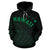 Hawaii Polynesia Hoodie Green Tatau Style - Polynesian Pride