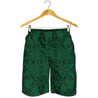 Polynesian Lauhala Mix Green Men's Short - Polynesian Pride