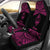 Guam Polynesian Car Seat Covers - Pride Pink Version Universal Fit Pink - Polynesian Pride