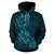 Tahiti Polynesian Family Turtles Hoodie Blue Unisex Blue - Polynesian Pride