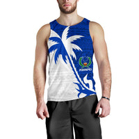Pohnpei Coconut Tree Men's Tank Top K4 - Polynesian Pride