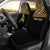 Hawaii Custom Personalised Car Seat Covers - Polynesian Warriors Gold Horizontal Universal Fit Gold - Polynesian Pride