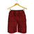 Polynesian Lauhala Mix Red Men's Short - Polynesian Pride