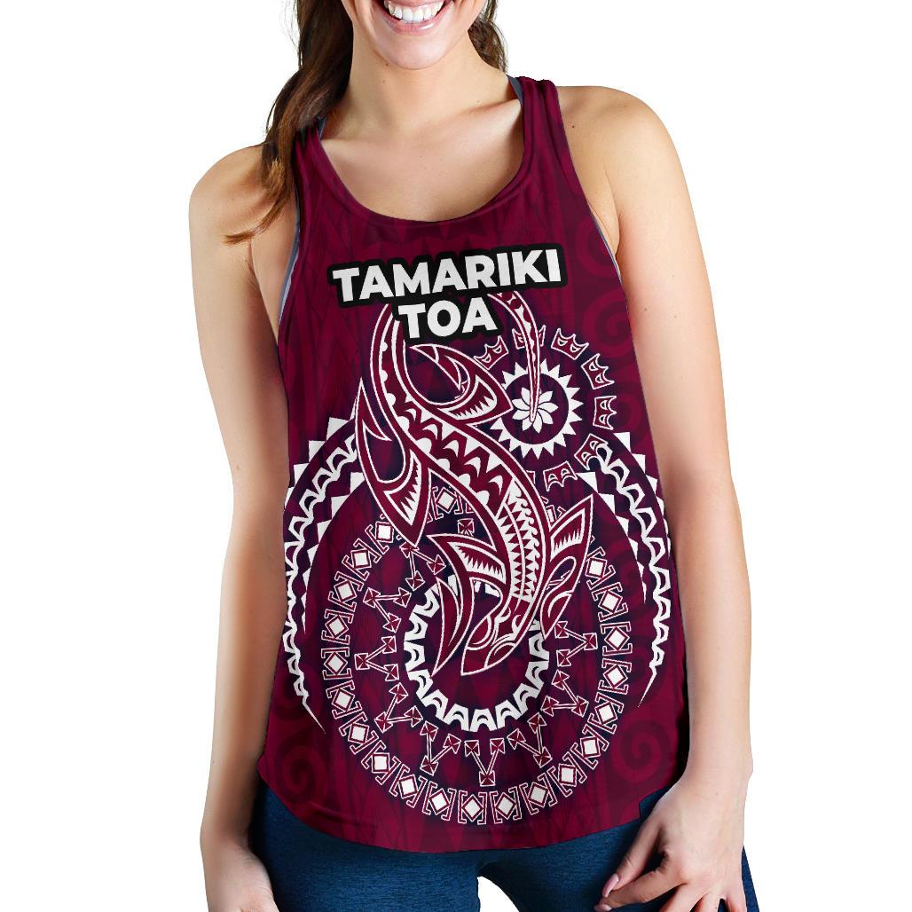 Cook Islands Tamariki Toa Women Tank Top - Polynesian Pride