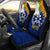 The Philippines Personalised Car Seat Covers - Filipino Sampaguita Universal Fit Red - Polynesian Pride