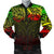 New Zealand Men's Bomber Jacket, Maori Polynesian Tattoo Reggage Reggae - Polynesian Pride