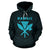 Hawaii Kanaka Polynesian Hoodie Blue - Polynesian Pride