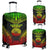 American Samoa Polynesian Chief Luggage Cover - Reggae Version Reggae - Polynesian Pride