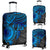 American Samoa Polynesian Luggage Cover - Blue Turtle - Polynesian Pride