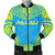 Palau Flag Polynesian Chief Men's Bomber Jacket Blue - Polynesian Pride