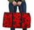 Polynesian Turtle Palm And Sea Pebbles Red Hawaii Travel Bag Travel Bag One size Red - Polynesian Pride