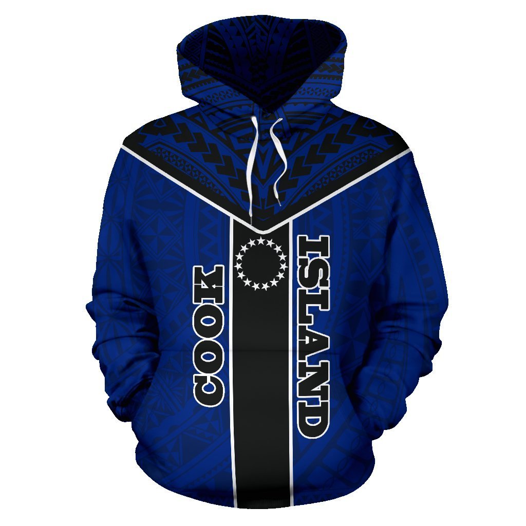 Cook Island Is My Homeland Hoodie Unisex Black - Polynesian Pride