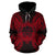 Federated States of Micronesian ll Over Hoodie Map Red - Polynesian Pride