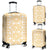 Polynesian Luggage Cover 21 White-Gold - Polynesian Pride