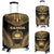 Samoa Polynesian Chief Luggage Cover - Gold Version Gold - Polynesian Pride