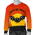 Halloween Bats Sweater - Polynesia Orange Version Unisex Orange - Polynesian Pride