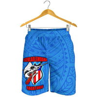 American Samoa Polynesian Men's Shorts - Iseulaolemoana Fagatogo - Polynesian Pride