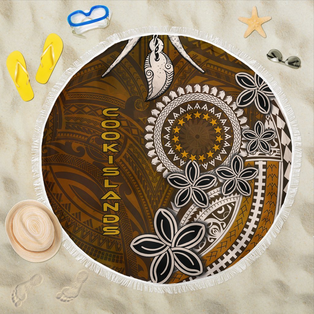 Cook Islands Beach Blanket - Polynesian Boar Tusk - Polynesian Pride