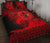 Cook Island Quilt Bed Sets Wave Red Black - Polynesian Pride