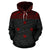 Federated States of Micronesia All Over Hoodie Red Style - Polynesian Pride