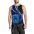Pohnpei Men's Tank Top Kanaloa Tatau (Black) - Polynesian Pride