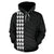 Polynesian Kakau Seal of Hawaii Hoodie White - Polynesian Pride