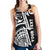 (Custom Personalised) Polynesian Guinea Women's Tank Top - Moana Maui Tattoo With Coat Of Arm Guinea White - Polynesian Pride
