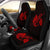 Anchor Red Poly Tribal Car Seat Covers - Polynesian Pride
