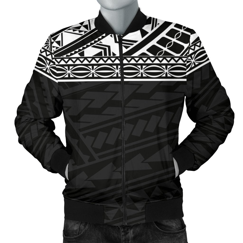 Polynesian Men's Bomber Jacket - Polynesian Pride