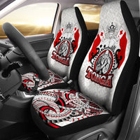 Tonga Polynesian Car Seat Covers - Tonga Power Universal Fit RED - Polynesian Pride