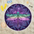 Maori Mandala Dragonfly Beach Blanket Beach Blanket Purple - Polynesian Pride