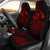 Hawaii Sea Turtle Is Swimming Toward Car Seat Covers Red - Polynesian Pride