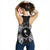 Chuuk Polynesian Women Tank Top Map Black - Polynesian Pride