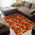 Tropical Flowers And Palm Leaves Rug - Polynesian Pride