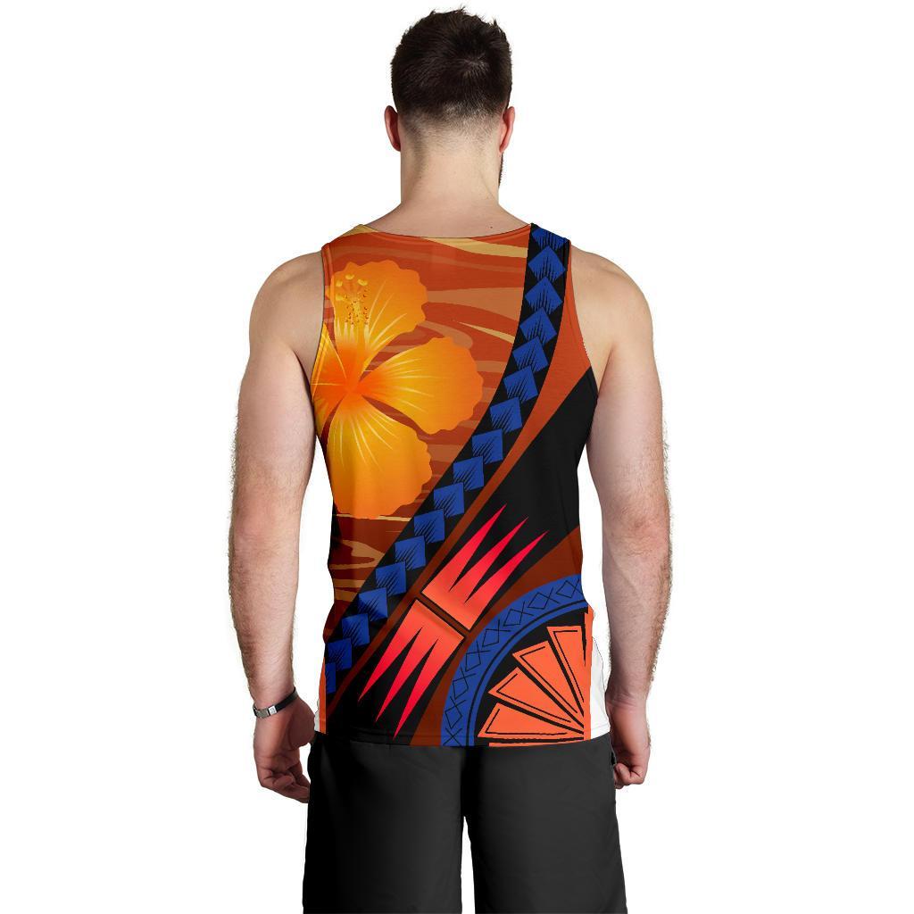 Gambier Islands Polynesian Men Tank Top - Sport Style - Polynesian Pride