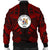 Niue Men Bomber Jackets - Polynesian Tattoo Red - Polynesian Pride