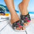 Yap Micronesian Slide Sandals - Turtle Floral - Polynesian Pride