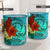 Pohnpei State Laundry Basket - Custom Personalised Tropical Flowers Style - Polynesian Pride