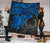 Pohnpei Polynesian Premium Quilt - Polynesian Blue Turtle - Polynesian Pride